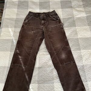 Carhartt Men's Relaxed Fit Brown Jeans